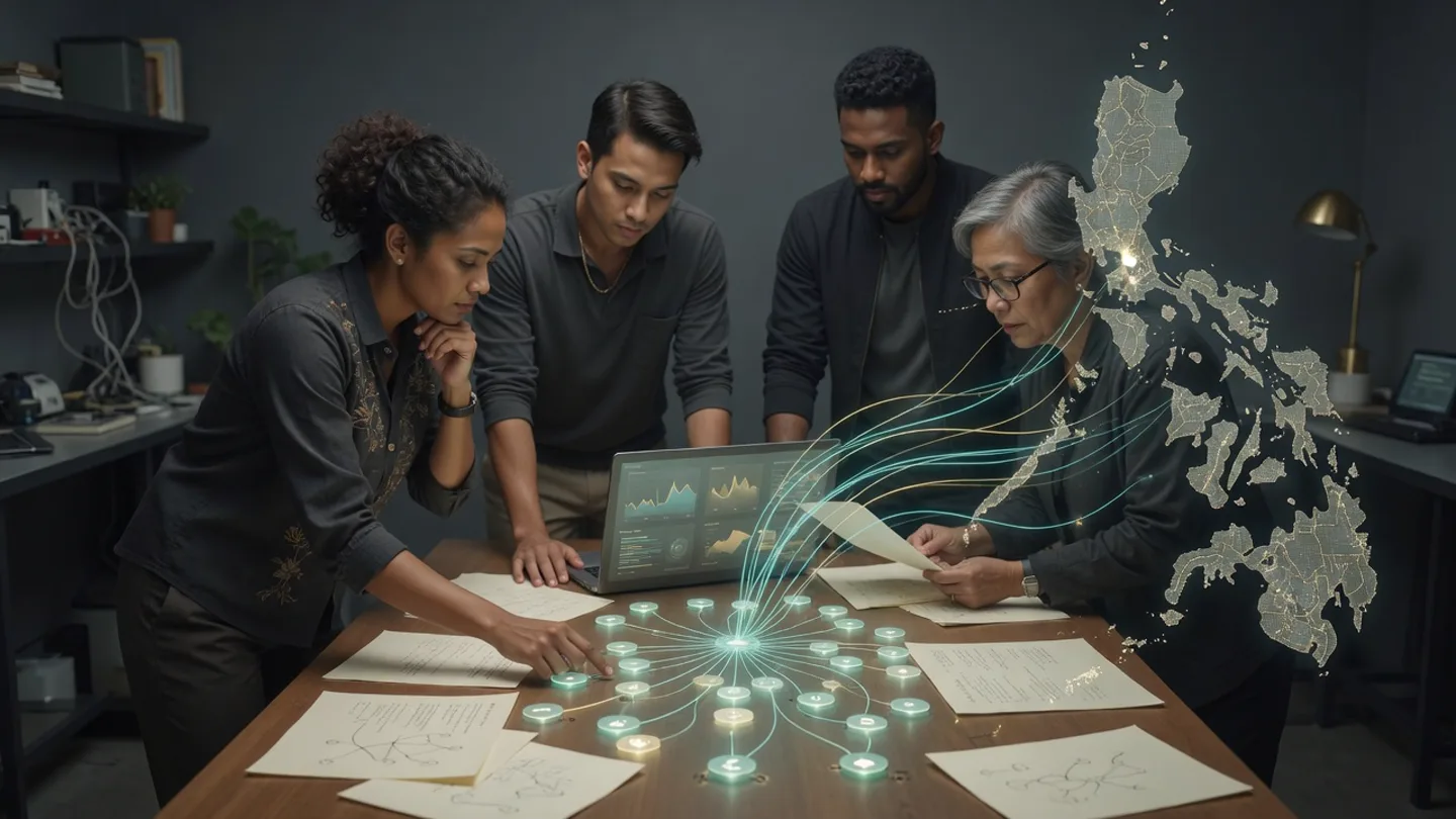 Filipino AI researchers working on a multilingual language model designed to support Philippine languages.